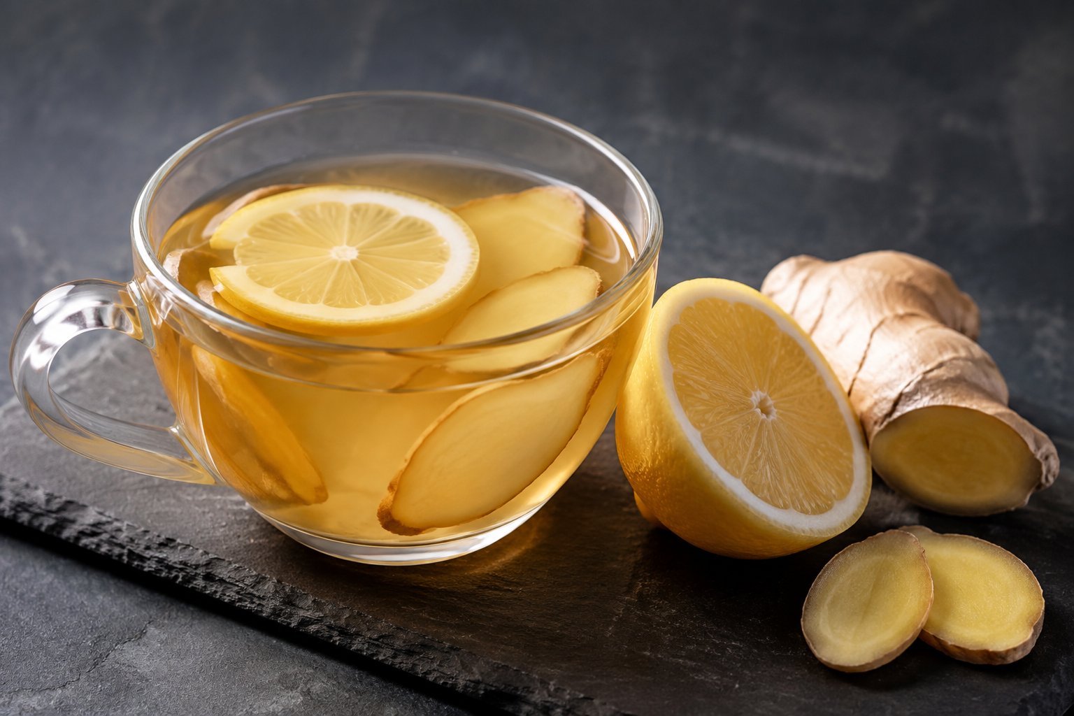 Ginger and Lemon Kahwa