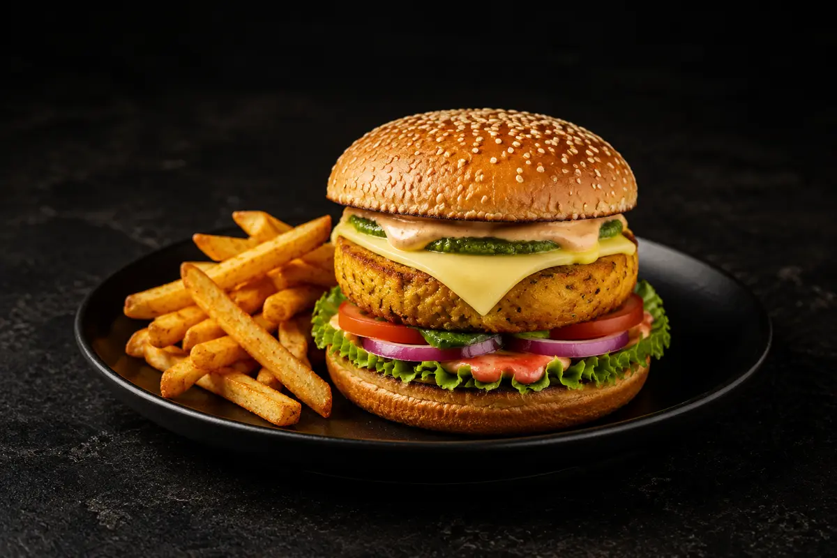 Aloo Tikki Burger